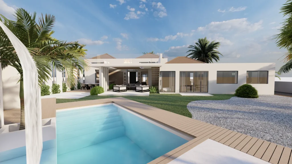 J-01 Smart House, Curaçao by Piper Cole Architects, image 1
