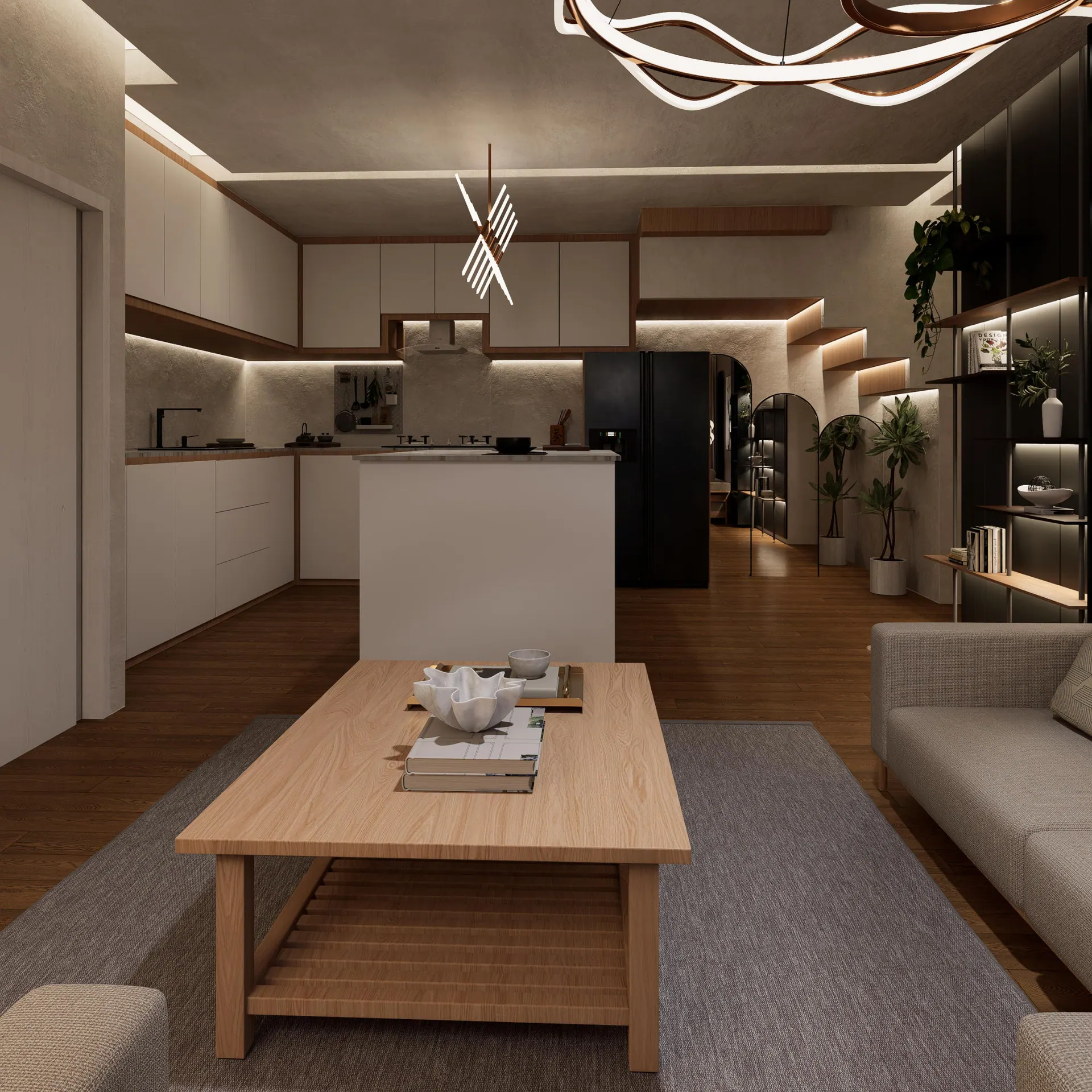 Orchard Street Homes 4018 & 4022: kitchen