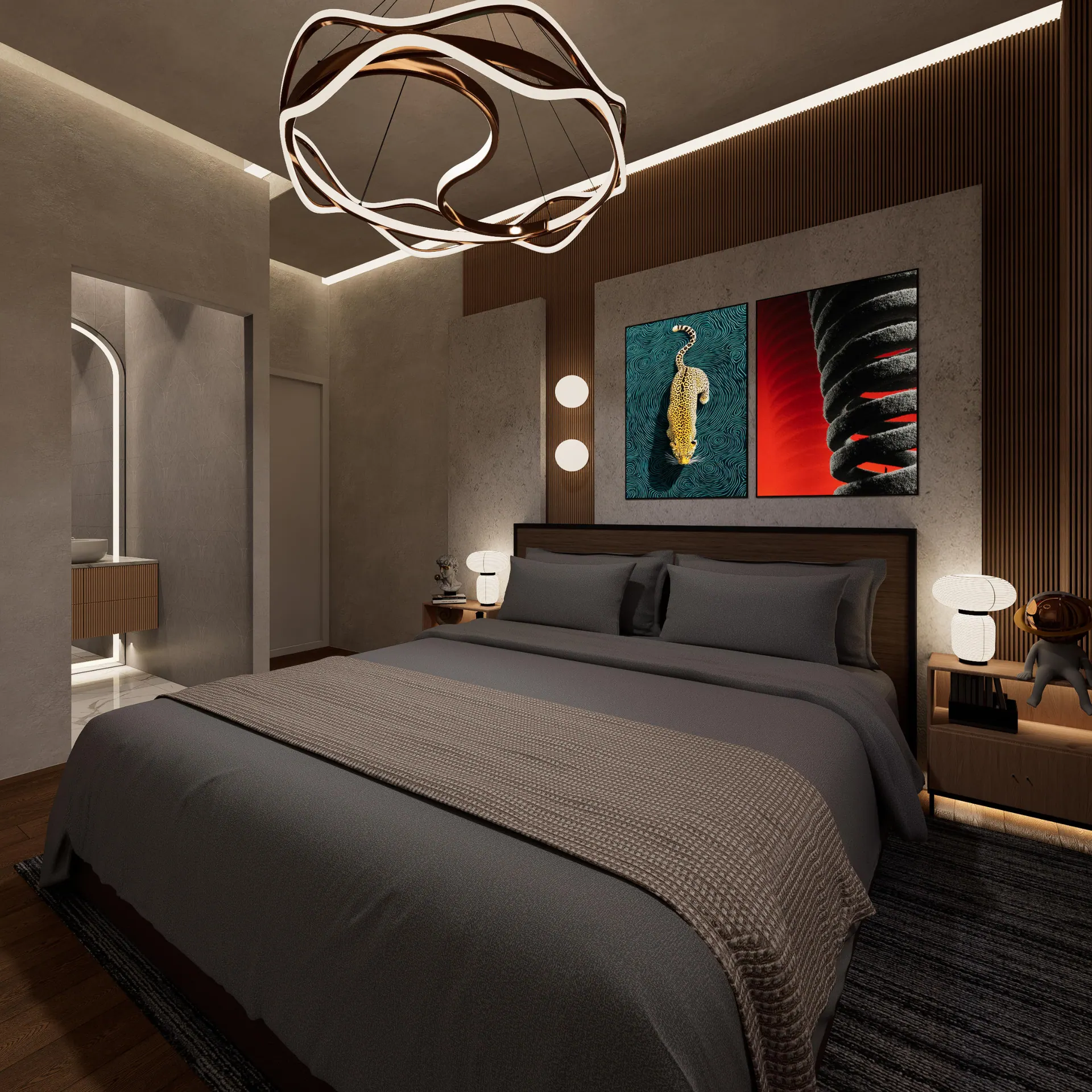 Orchard Street Homes 4018 & 4022: bedroom